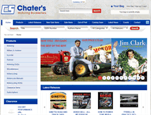 Tablet Screenshot of chaters.co.uk